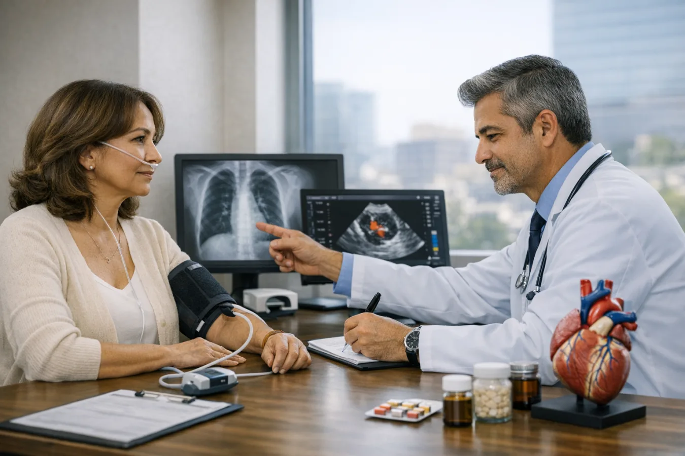 Cardiólogo con Inbursa Seguros seguro de gastos médicos mayores en CDMX y Estado de México