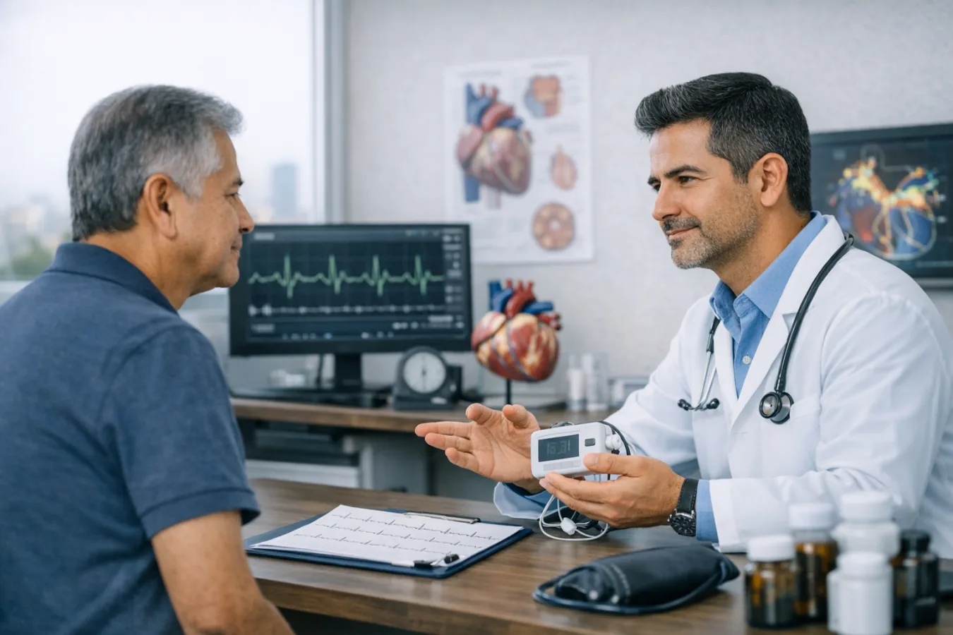 ¿Qué médico trata cardiomegalia?