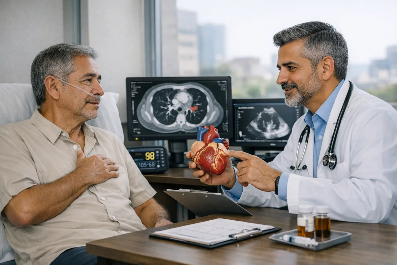 ¿Qué médico trata problemas cardíacos?